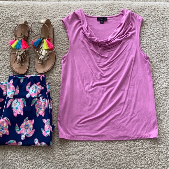 J. Crew Tops - J. Crew 365 Stretch Cowlneck Tank